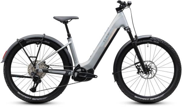 Cube Reaction Hybrid SLX 800 FE platinum'n'reflex Gr&ouml;&szlig;e: Easy Entry L