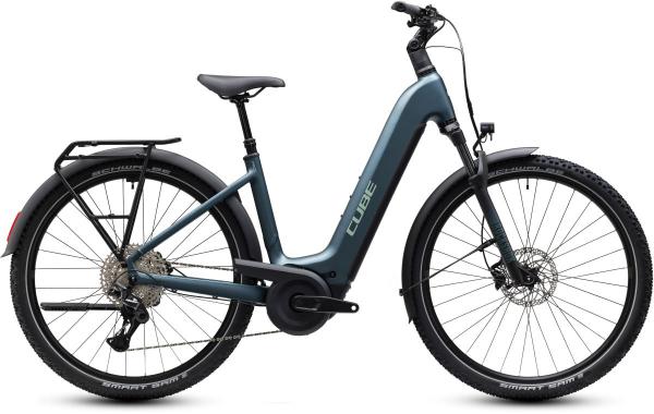 Cube Nuride Hybrid Pro 800 deepteal'n'blue Gr&ouml;&szlig;e: Easy Entry 50 cm