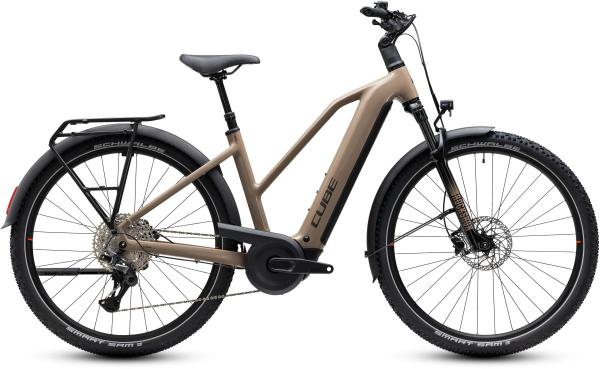 Cube Nuride Hybrid Pro 800 cappuccino'n'black Gr&ouml;&szlig;e: Trapeze 50 cm