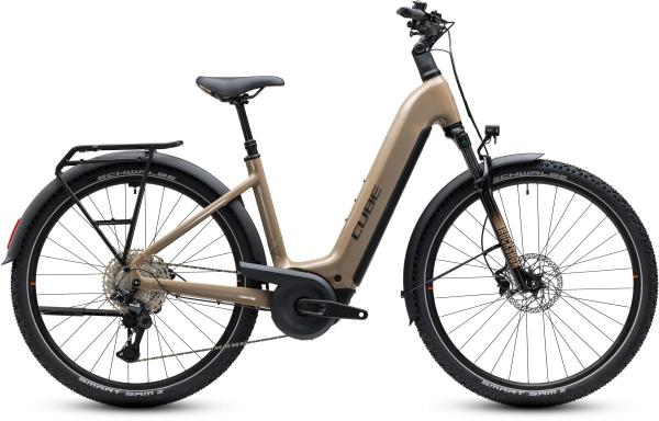 Cube Nuride Hybrid Pro 800 cappuccino'n'black Gr&ouml;&szlig;e: Easy Entry 62 cm