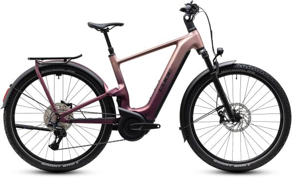 Cube Nuride Hybrid ONE11 HPC SLX 800 mauve'n'black Gr&ouml;&szlig;e: 50 cm
