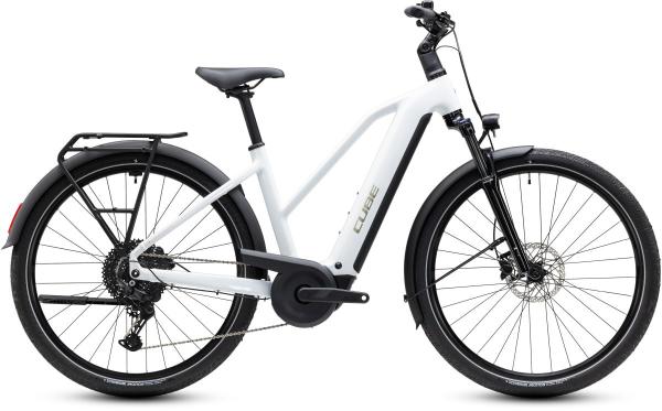 Cube Touring Hybrid ONE 600 metallicwhite'n'chrome Gr&ouml;&szlig;e: Trapeze 54 cm