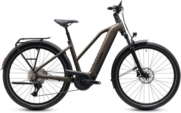 Cube Touring Hybrid Pro 800 metallicumbra'n'black Gr&ouml;&szlig;e: Trapeze 54 cm