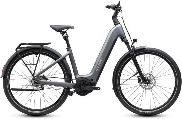 Cube Touring Hybrid Deluxe SLX 800 slabgrey'n'chrome Gr&ouml;&szlig;e: Easy Entry 54 cm