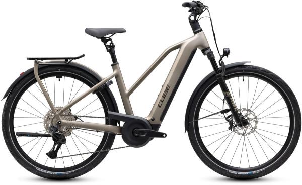 Cube Kathmandu Hybrid SLX 800 flashstone'n'chrome Gr&ouml;&szlig;e: Trapeze 58 cm