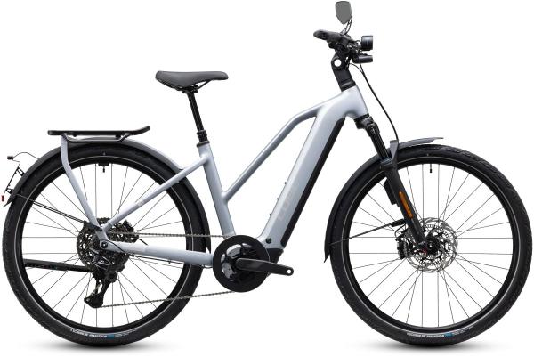 Cube Kathmandu Hybrid 45 800 slategrey'n'chrome Gr&ouml;&szlig;e: Trapeze 46 cm