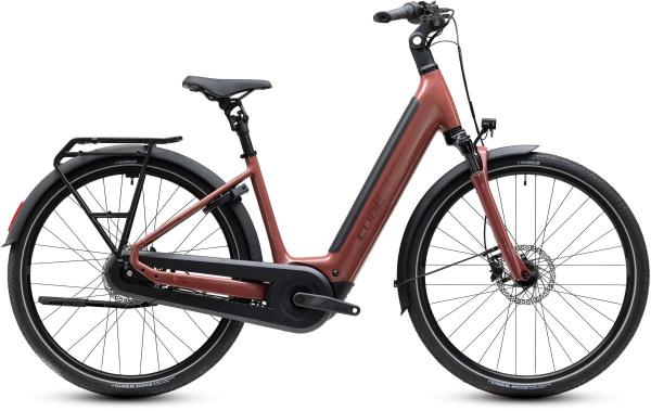 Cube Supreme Hybrid Comfort Pro 600 burgundy'n'claret Gr&ouml;&szlig;e: Easy Entry 54 cm