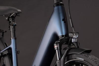 Cube Supreme Hybrid Deluxe ONE 600 navyblack'n'black Gr&ouml;&szlig;e: Easy Entry 46 cm Produktbild 6