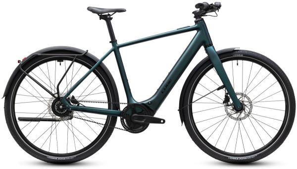 Cube Editor Hybrid SLX 400X FE glitterteal'n'black Gr&ouml;&szlig;e: 54 cm