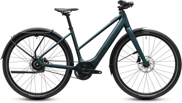Cube Editor Hybrid SLX 400X FE glitterteal'n'black Gr&ouml;&szlig;e: Trapeze 50 cm