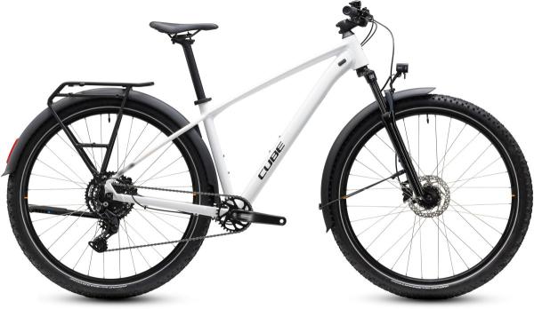 Cube Aim ONE FE metallicwhite'n'black Gr&ouml;&szlig;e: L