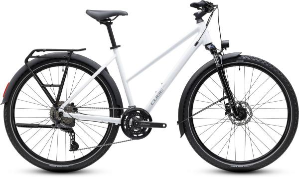 Cube Nature Pro FE metallicwhite'n'reflex Gr&ouml;&szlig;e: Trapeze 46 cm