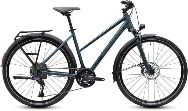 Cube Nature SLX FE indigometallic'n'black Gr&ouml;&szlig;e: Trapeze 54 cm