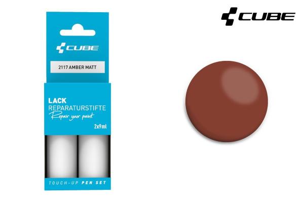 CUBE Lackstift Set AMBER matt 2117