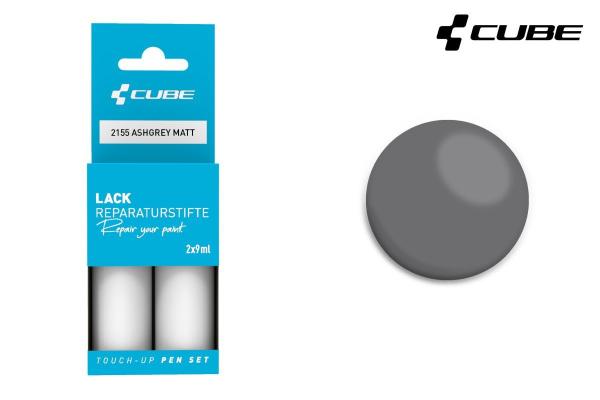 CUBE Lackstift Set ASHGREY matt 2155