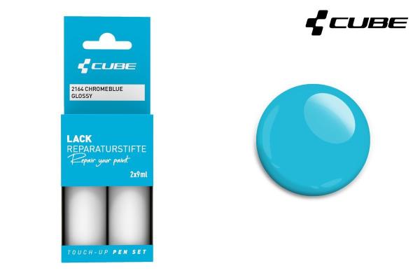 CUBE Lackstift Set CHROMEBLUE glossy 2164
