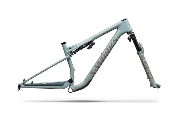 Specialized S-Works Epic 9 Frameset GLOSS AGAVE GREY / VIOLET PEARL / DESERT METALLIC M
