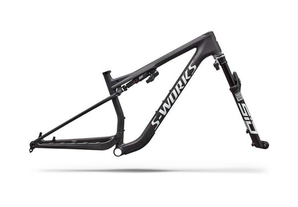 Specialized S-Works Epic 9 Frameset SATIN CARBON / METALLIC WHITE SILVER S