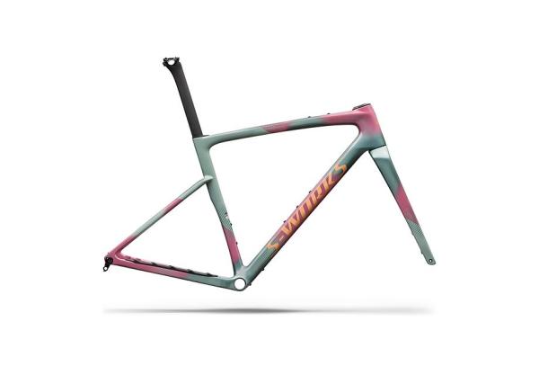 Specialized S-Works Crux 5 Frameset - FACT 12r Carbon Agave Grey/Photon Tint over Silver Dust 54