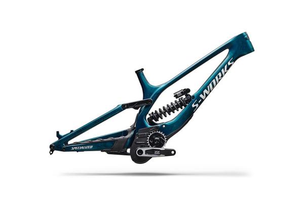 Specialized S-Works Demo 11 Frameset GLOSS TEAL TINT CARBON / SMOKE / WHITE S5