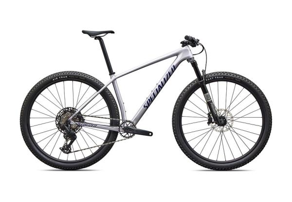Specialized Epic Hardtail Comp  - SRAM Eagle 70, RockShox REBA GLOSS AMETHYST FROST / MAJESTY BLUE METALLIC XS