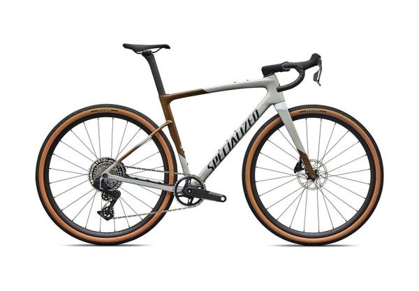 Specialized Crux 5 Expert - SRAM Force XPLR Burnt Gold/Dolomite Metallic/Obsidian Metallic 58