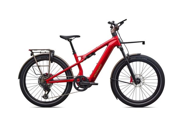 Specialized Turbo Vado 3 X 6.0 GLOSS RUBY METALLIC / GLOSS GOLD FOIL L