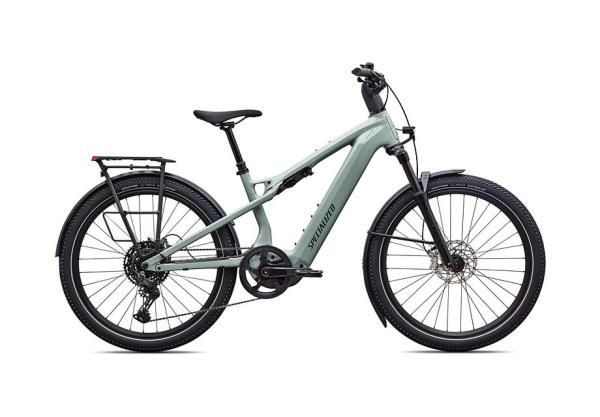 Specialized Turbo Vado 3 X 4.0 GLOSS AGAVE GREY / OAK GREEN METALLIC / BRUSHED CHROME DECAL M
