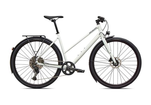 Specialized Sirrus X 3.0 Step-Through EQ GLOSS METALLIC WHITE SILVER / METALLIC DEEP MARINE FROST REFLECTIVE S