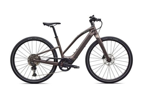 Specialized Turbo Vado SL 2 4.0 Step-Through SATIN GUN METAL / AGAVE GREY FROST REFLECTIVE L