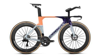 Orbea ORDU M10iLTD UCI S-M Halo Silver - Tanzanite C. View - Orange Cloud (Gloss) Produktbild 1