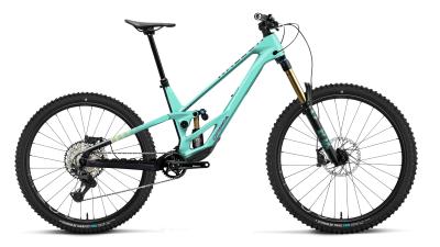 Orbea RALLON 450 E-TEAM L Aloha Green - Fantasy Purple Carbon View (Gloss) Produktbild 1