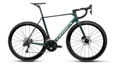 Orbea ORCA M30iLTD PWR 49 Escape Green - Carbon View Matt Produktbild 1