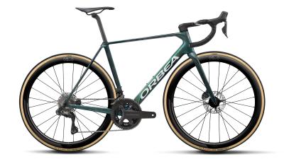 Orbea ORCA M20iLTD PWR 47 Escape Green - Carbon View Matt Produktbild 1