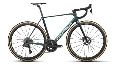Orbea ORCA M10iLTD PWR 53 Escape Green - Carbon View Matt Produktbild 1