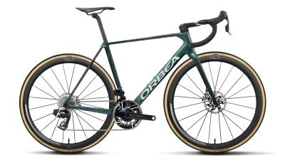 Orbea ORCA M11eLTD PWR 60 Escape Green - Carbon View Matt Produktbild 1