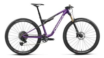 Orbea OIZ M-TEAM AXS XL Royal Plum - Diamond Black Carbon View (Matt) Produktbild 1