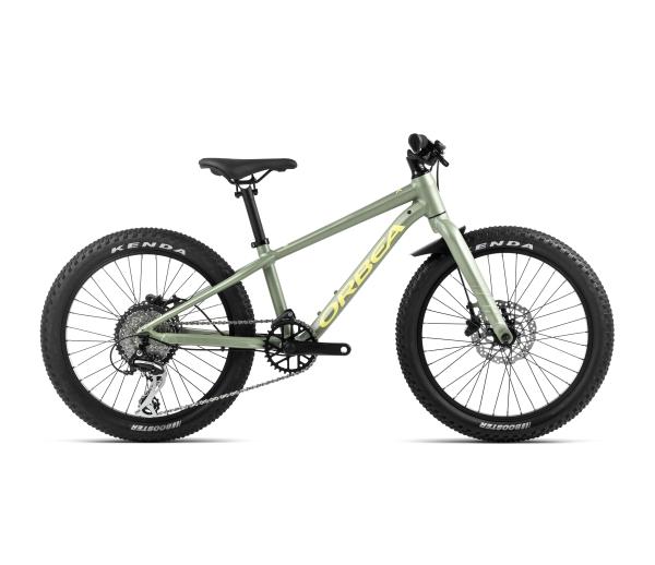 Orbea MX 20 TEAM DISC U Metallic Green Artichoke (Matt) - Yellow (Matt)