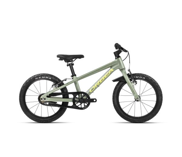 Orbea MX 16 U Metallic Green Artichoke (Matt) - Yellow (Matt)