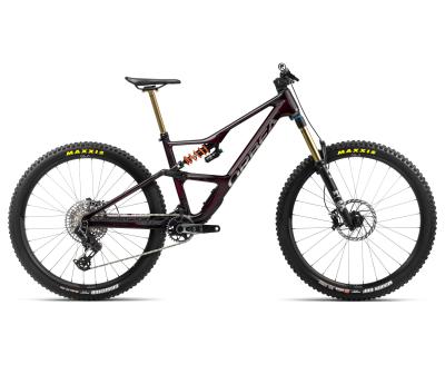 Orbea OCCAM LT M-TEAM M Wine Red Carbon View - Titanium (Gloss) Produktbild 1