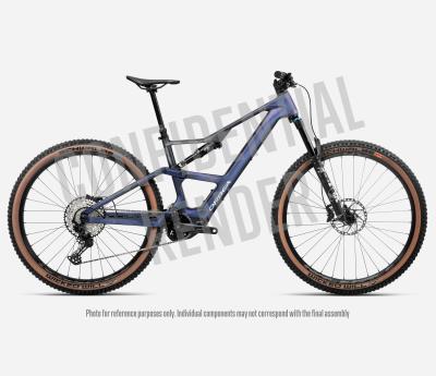 Orbea RISE SL M20 420W L Tanzanite Carbon View - Carbon Raw Matt Produktbild 3