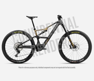 Orbea RISE LT H10 L Diamond Black - Splash Olive Green (Matt) Produktbild 1