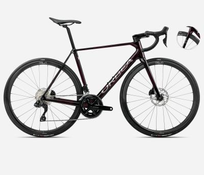 Orbea ORCA M35i 57 Wine Red Carbon View - Titanium (Gloss) Produktbild 1
