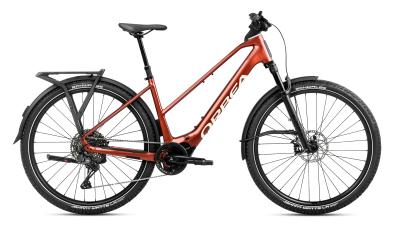 Orbea KEMEN ADV 10 MID M Mars Red - Ivory White (Gloss) Produktbild 1