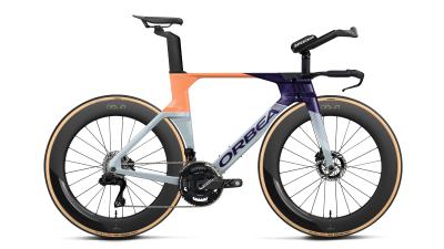 Orbea ORDU M10iLTD UCI M-L Halo Silver - Tanzanite C. View - Orange Cloud (Gloss) Produktbild 3