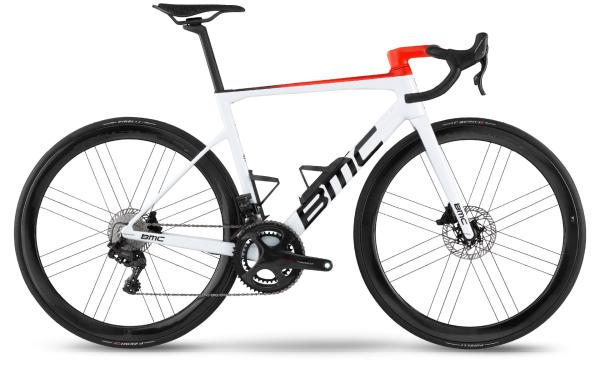 BMC Teammachine SLR 01 LTD Team White / Neon Red 58