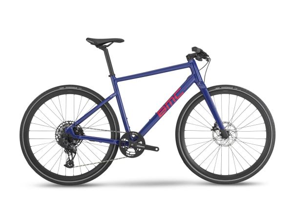 BMC Alpenchallenge AL ONE Ultramarine Blue / Neon Red L