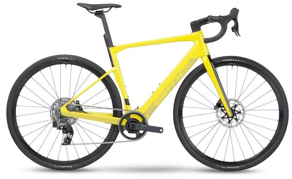 BMC Roadmachine 01 AMP X TWO USA LIME YELLOW / BLACK 58