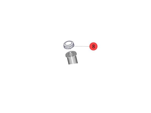 BMC MTT Fork Lockout Knob BLACK One Size