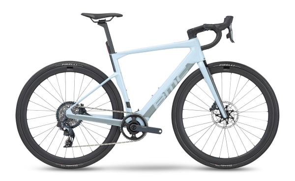 BMC Roadmachine 01 AMP X ONE Ice Blue / Black 56